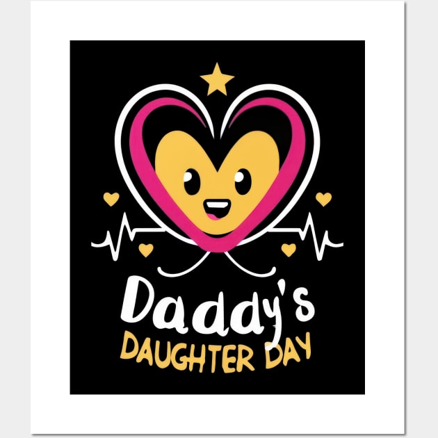 Daddy's Daughter day Wall Art by KUH-WAI-EE